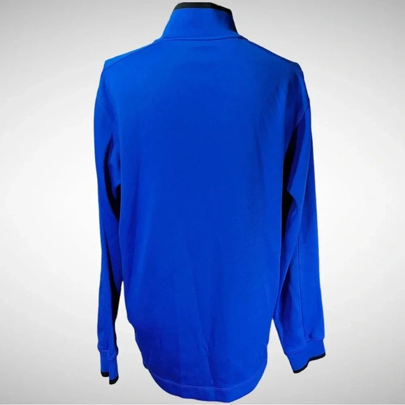 NIKE GOLF Dri-Fit 1/4 Zip Pullover Women's Blue and Black Small | EUC - Picture 4 of 9